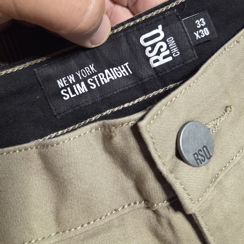 RSQ chinos 33x30